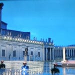 il papa solo a san pietro